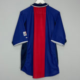 Shop 2000/01 PSG HOME SHIRT (L) NIKE, classic football shirts, vintage football shirts & retro soccer jerseys at Cult Kits
