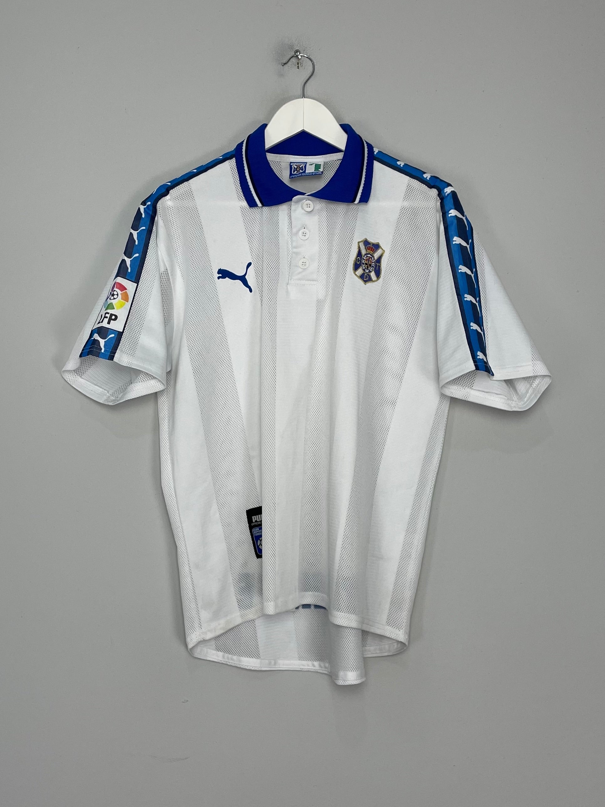 Shop 1998/99 TENERIFE HOME SHIRT (M) PUMA, classic football shirts, vintage football shirts & retro soccer jerseys at Cult Kits