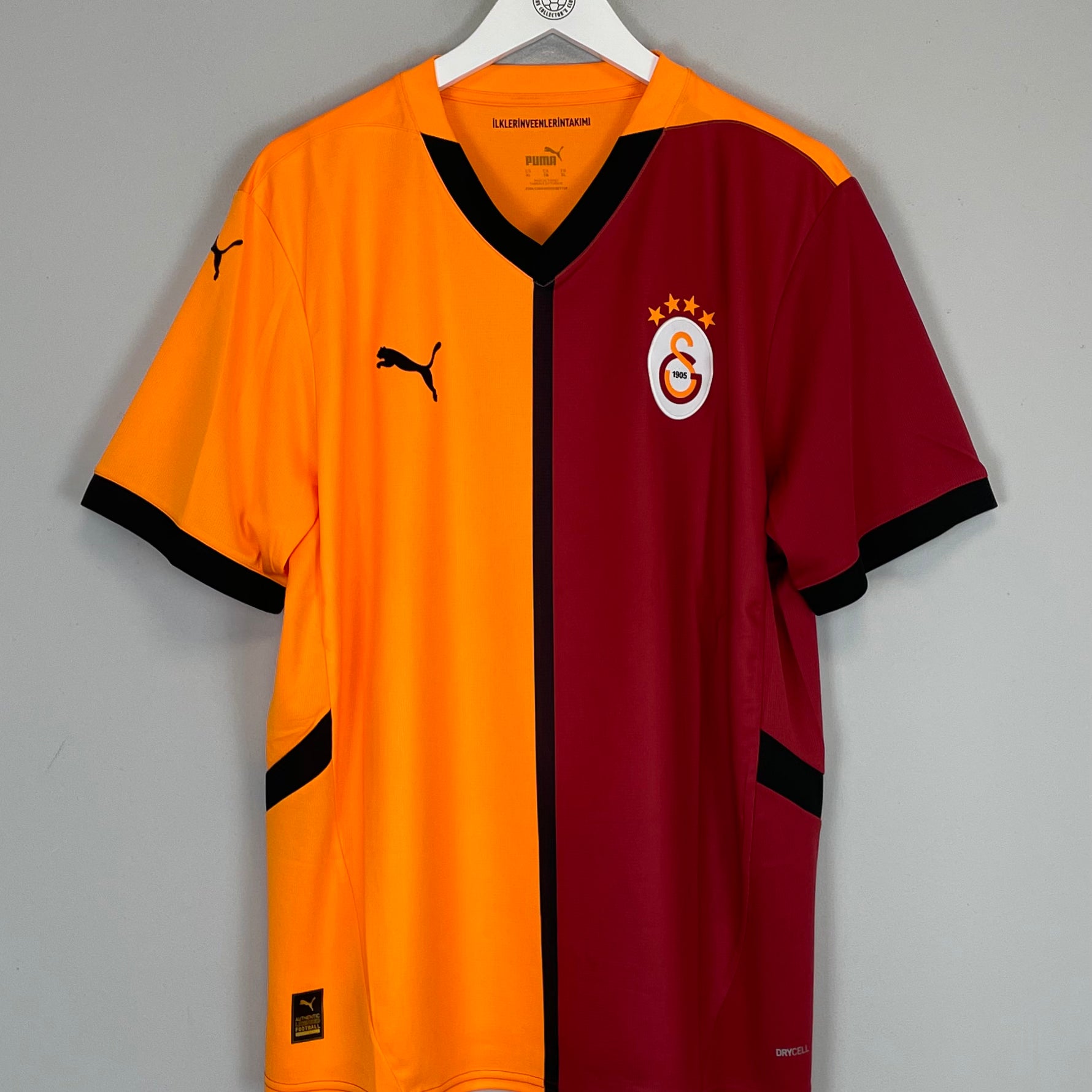 Shop 2024/25 GALATASARAY HOME SHIRT (XL) PUMA, classic football shirts, vintage football shirts & retro soccer jerseys at Cult Kits