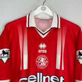 1998/99 MIDDLESBROUGH GASCOIGNE #8 HOME SHIRT (XL) ERREA