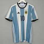 Shop 2016/17 ARGENTINA MESSI #10 HOME SHIRT (M) ADIDAS, classic football shirts, vintage football shirts & retro soccer jerseys at Cult Kits