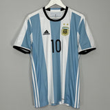 Shop 2016/17 ARGENTINA MESSI #10 HOME SHIRT (M) ADIDAS, classic football shirts, vintage football shirts & retro soccer jerseys at Cult Kits