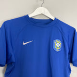 Shop 2006/08 BRAZIL TRAINING SHIRT (S) NIKE, classic football shirts, vintage football shirts & retro soccer jerseys at Cult Kits