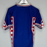 1998 CROATIA AWAY SHIRT (XL.BOYS) LOTTO