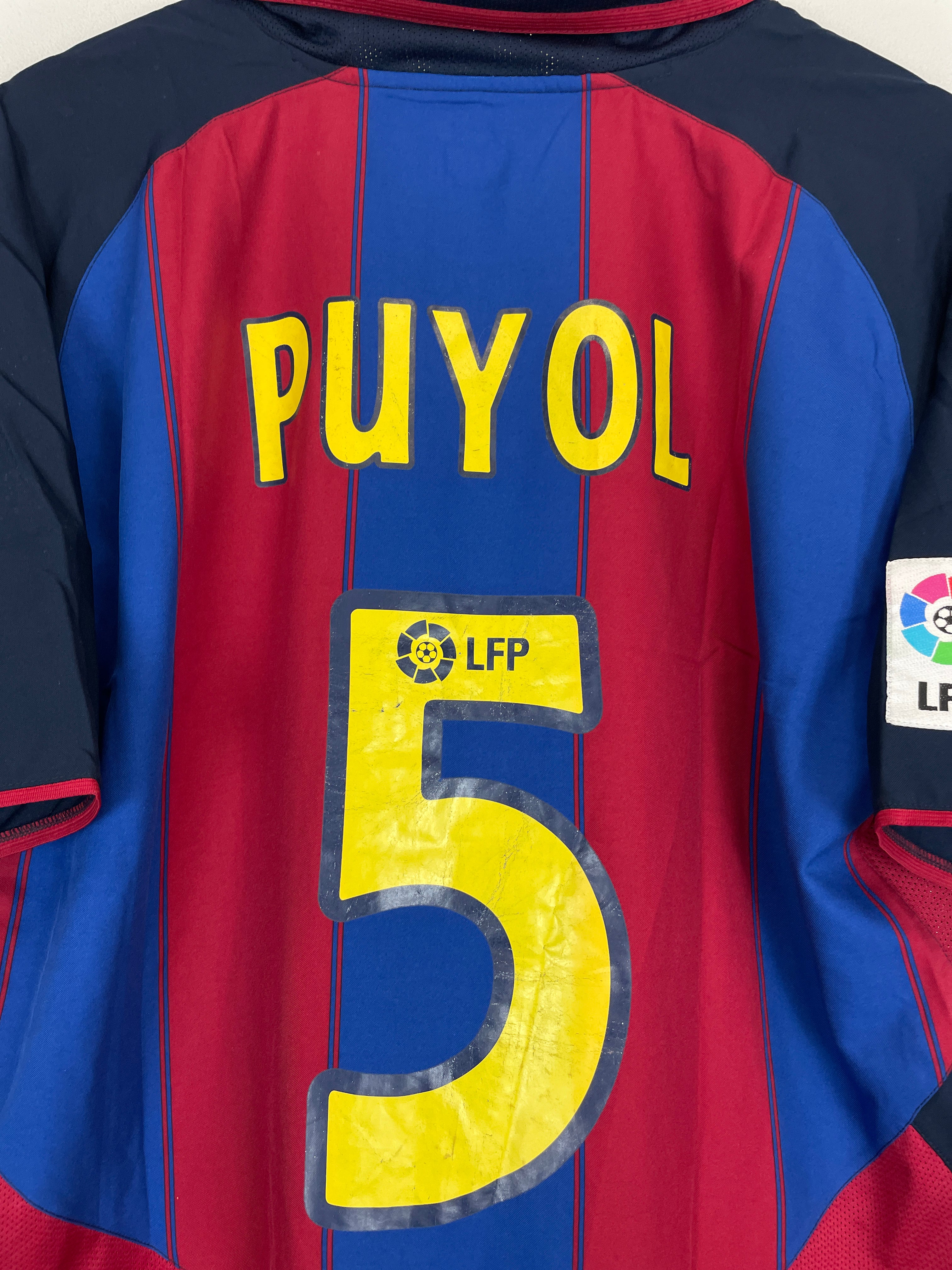 2003/04 BARCELONA PUYOL #5 HOME SHIRT (L) NIKE – Cult Kits 2003/04 BARCELONA PUYOL #5 HOME SHIRT (L) NIKE – Cult Kits