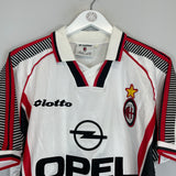 1997/98 AC MILAN ZIEGE #17 AWAY SHIRT (L) LOTTO