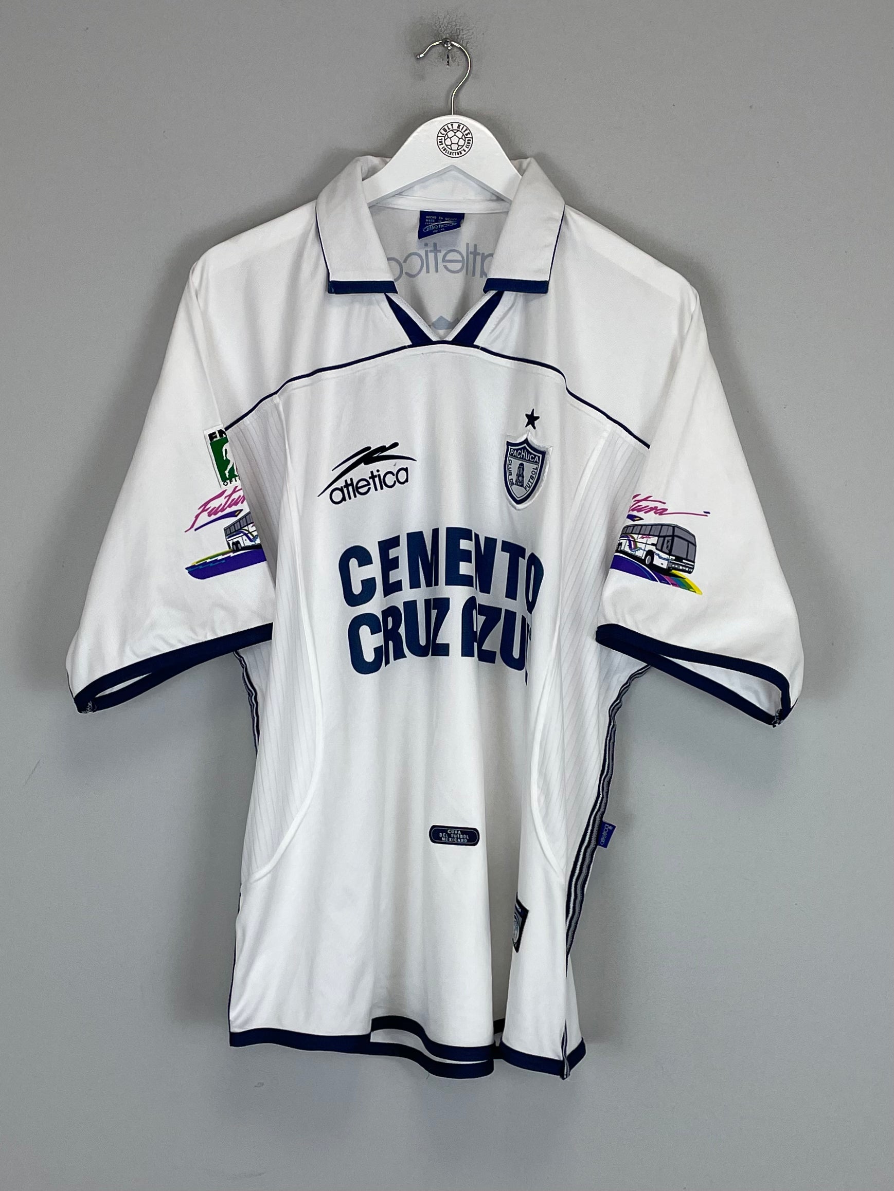 Shop 2000/01 PACHUCA #21 AWAY SHIRT (XL) ATLETICA, classic football shirts, vintage football shirts & retro soccer jerseys at Cult Kits