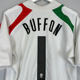 Shop 2005/06 ITALY BUFFON #1 GK SHIRT (L) NIKE, classic football shirts, vintage football shirts & retro soccer jerseys at Cult Kits