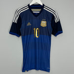 Shop 2014/15 ARGENTINA MESSI #10 AWAY SHIRT (S) ADIDAS, classic football shirts, vintage football shirts & retro soccer jerseys at Cult Kits