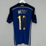 Shop 2014/15 ARGENTINA MESSI #10 AWAY SHIRT (S) ADIDAS, classic football shirts, vintage football shirts & retro soccer jerseys at Cult Kits