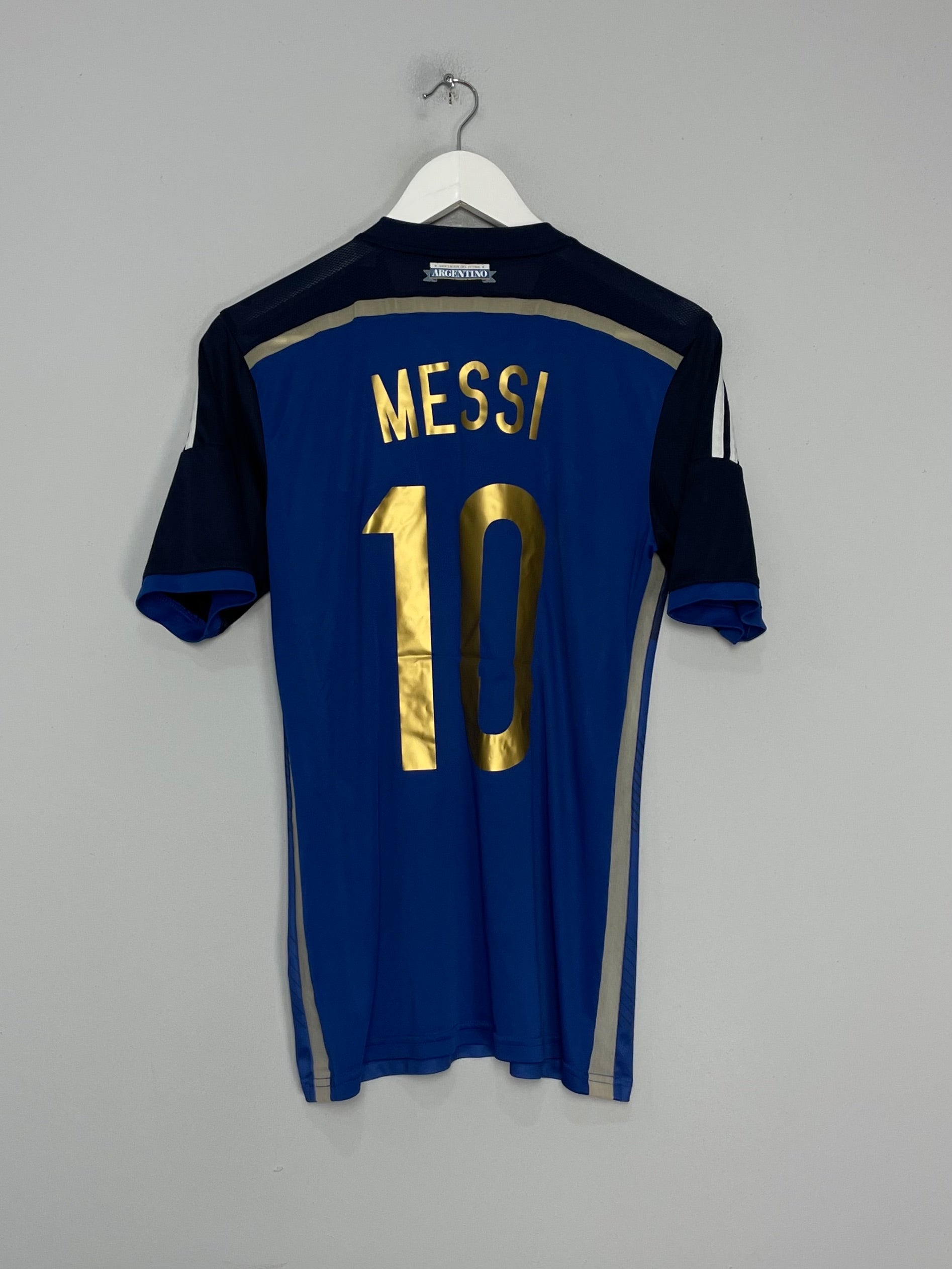 Shop 2014/15 ARGENTINA MESSI #10 AWAY SHIRT (S) ADIDAS, classic football shirts, vintage football shirts & retro soccer jerseys at Cult Kits