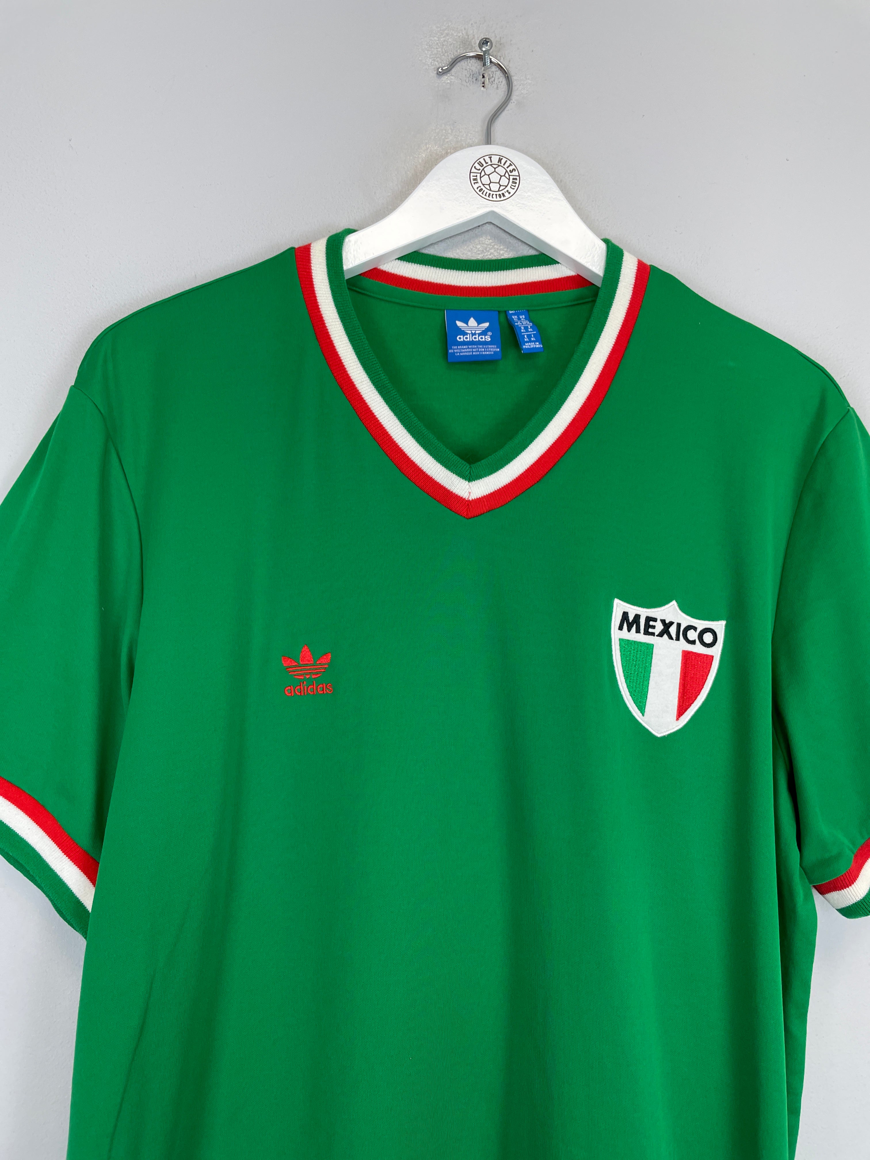 Shop 2013 MEXICO #10 ADIDAS ORIGINALS SHIRT (XL), classic football shirts, vintage football shirts & retro soccer jerseys at Cult Kits