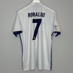 2016/17 REAL MADRID RONALDO #7 HOME SHIRT (L) ADIDAS