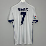 2016/17 REAL MADRID RONALDO #7 HOME SHIRT (L) ADIDAS
