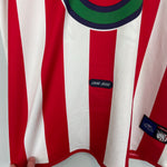 Shop 2001/02 CHIVAS GUADALAJARA HOME SHIRT (XL) ATLETICA, classic football shirts, vintage football shirts & retro soccer jerseys at Cult Kits