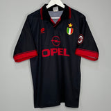 Shop 1996/97 AC MILAN MALDINI #3 THIRD SHIRT (L) LOTTO, classic football shirts, vintage football shirts & retro soccer jerseys at Cult Kits