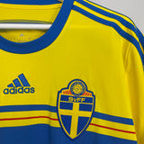 Shop 2014/15 SWEDEN HOME SHIRT (XL) ADIDAS, classic football shirts, vintage football shirts & retro soccer jerseys at Cult Kits