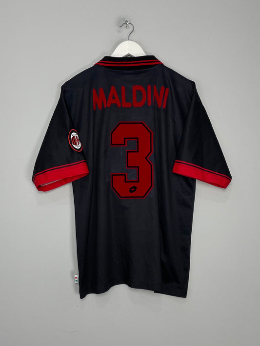 1996/97 AC MILAN MALDINI #3 THIRD SHIRT (L) LOTTO