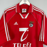 1999/00 BENFICA HOME SHIRT (XL) ADIDAS