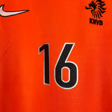 1998/00 NETHERLANDS DAVIDS #16 HOME SHIRT (L) NIKE