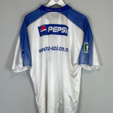 2000/01 CRUZ AZUL AWAY SHIRT (L) FILA
