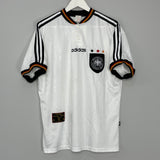 Shop 1996/98 GERMANY HOME SHIRT (L) ADIDAS, classic football shirts, vintage football shirts & retro soccer jerseys at Cult Kits