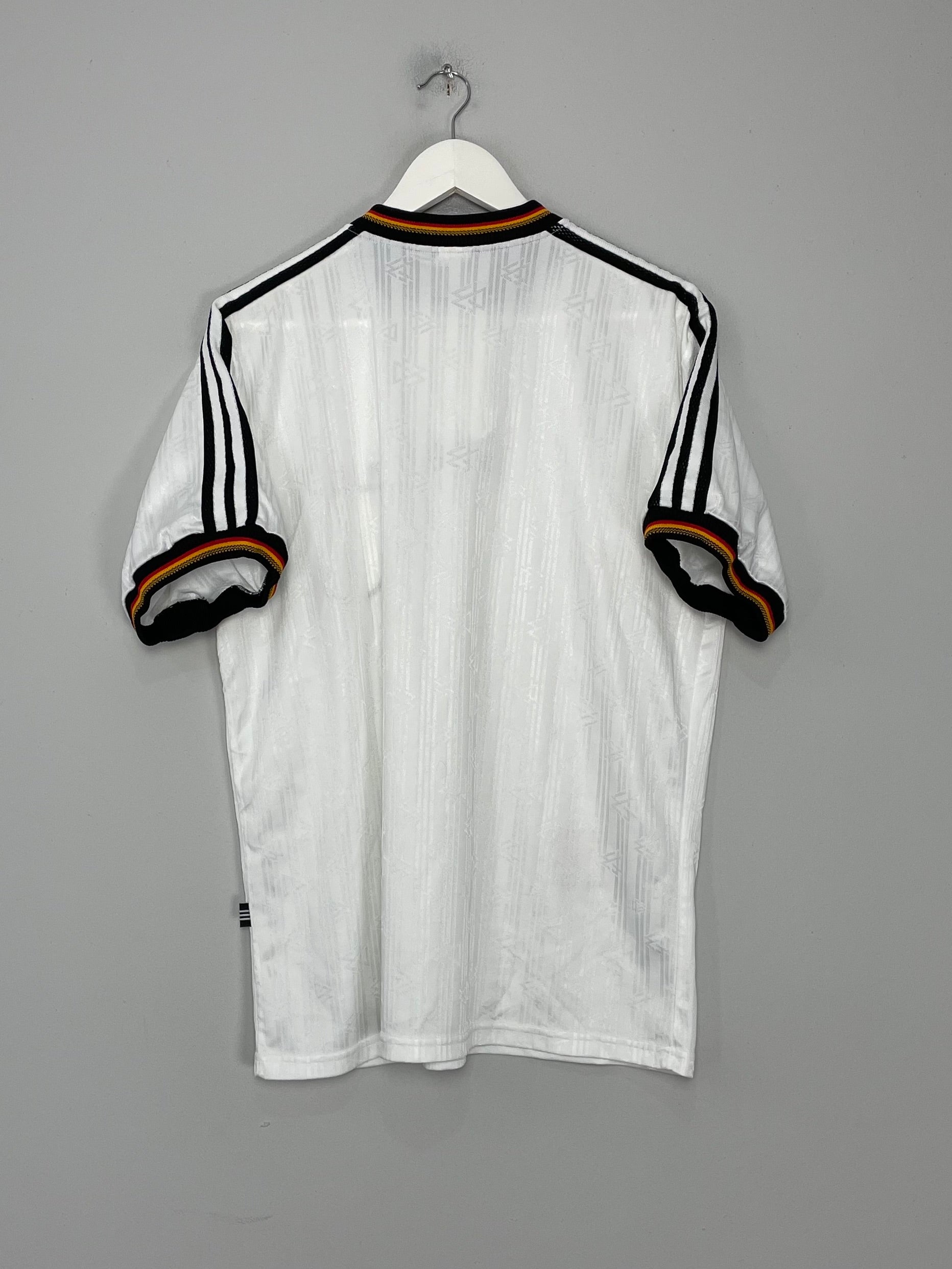 Shop 1996/98 GERMANY HOME SHIRT (L) ADIDAS, classic football shirts, vintage football shirts & retro soccer jerseys at Cult Kits