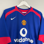 Shop 2005/06 MANCHESTER UNITED RONALDO #7 AWAY SHIRT (XL) NIKE, classic football shirts, vintage football shirts & retro soccer jerseys at Cult Kits