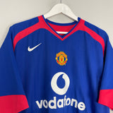 Shop 2005/06 MANCHESTER UNITED RONALDO #7 AWAY SHIRT (XL) NIKE, classic football shirts, vintage football shirts & retro soccer jerseys at Cult Kits