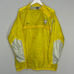 Shop 2002/03 BRAZIL WINDBREAKER JACKET (XL) NIKE, classic football shirts, vintage football shirts & retro soccer jerseys at Cult Kits