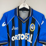 2000/01 ATALANTA *MINT* HOME SHIRT (XL) ASICS