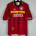 Shop 1998/00 LEVERKUSEN BALLACK #13 HOME SHIRT (M) ADIDAS, classic football shirts, vintage football shirts & retro soccer jerseys at Cult Kits