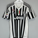 Shop 2015/16 JUVENTUS POGBA #10 HOME SHIRT (M) ADIDAS, classic football shirts, vintage football shirts & retro soccer jerseys at Cult Kits