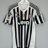 Shop 2015/16 JUVENTUS POGBA #10 HOME SHIRT (M) ADIDAS, classic football shirts, vintage football shirts & retro soccer jerseys at Cult Kits