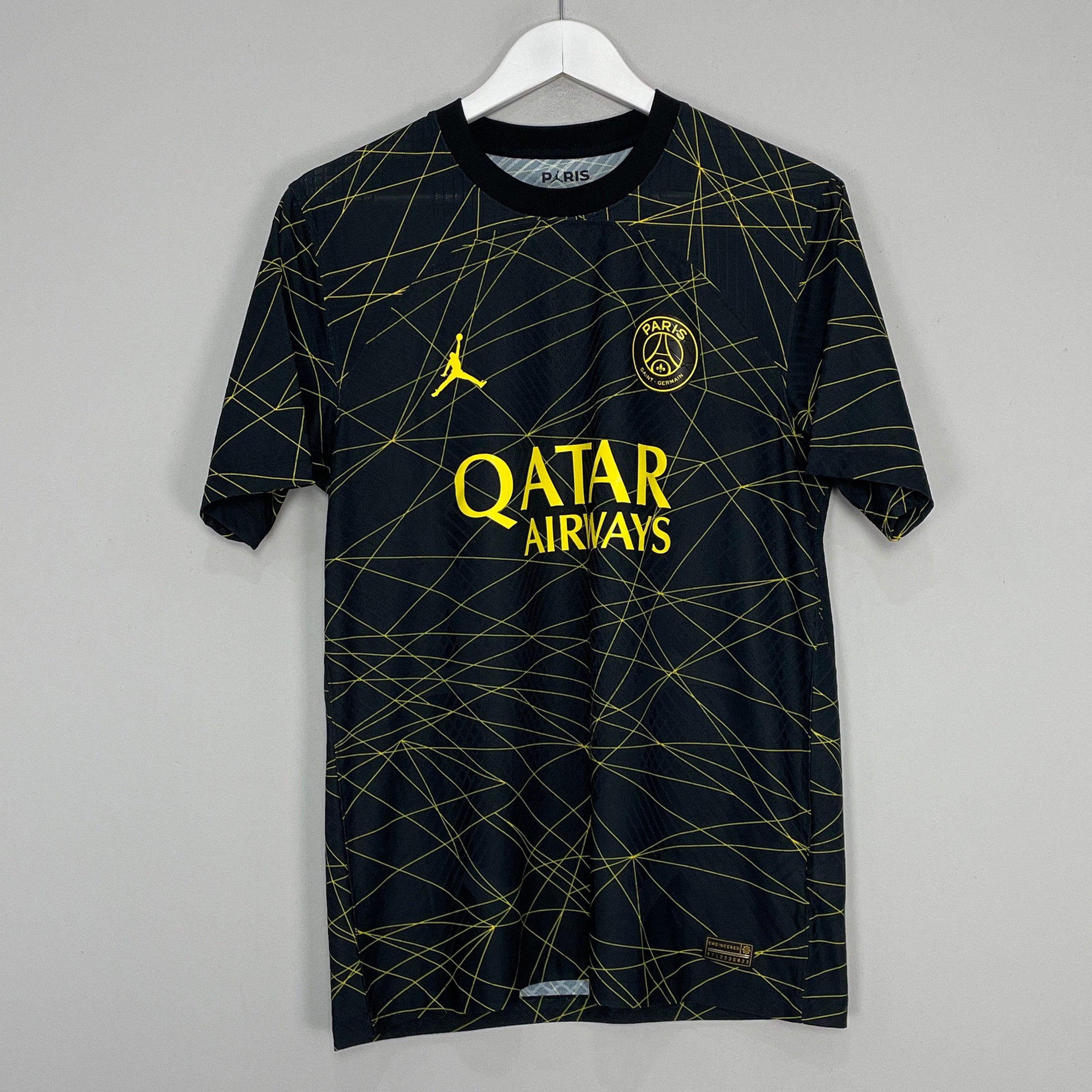 Shop 2022/23 PSG MATCH FOURTH SHIRT (M) JORDAN, classic football shirts, vintage football shirts & retro soccer jerseys at Cult Kits