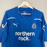 2010/11 NEWCASTLE NOLAN #4 *MATCH ISSUED + SIGNED* AWAY SHIRT (XL) PUMA