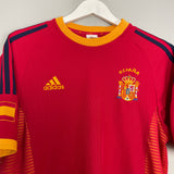 2002/04 SPAIN RAUL #7 HOME SHIRT (S) ADIDAS