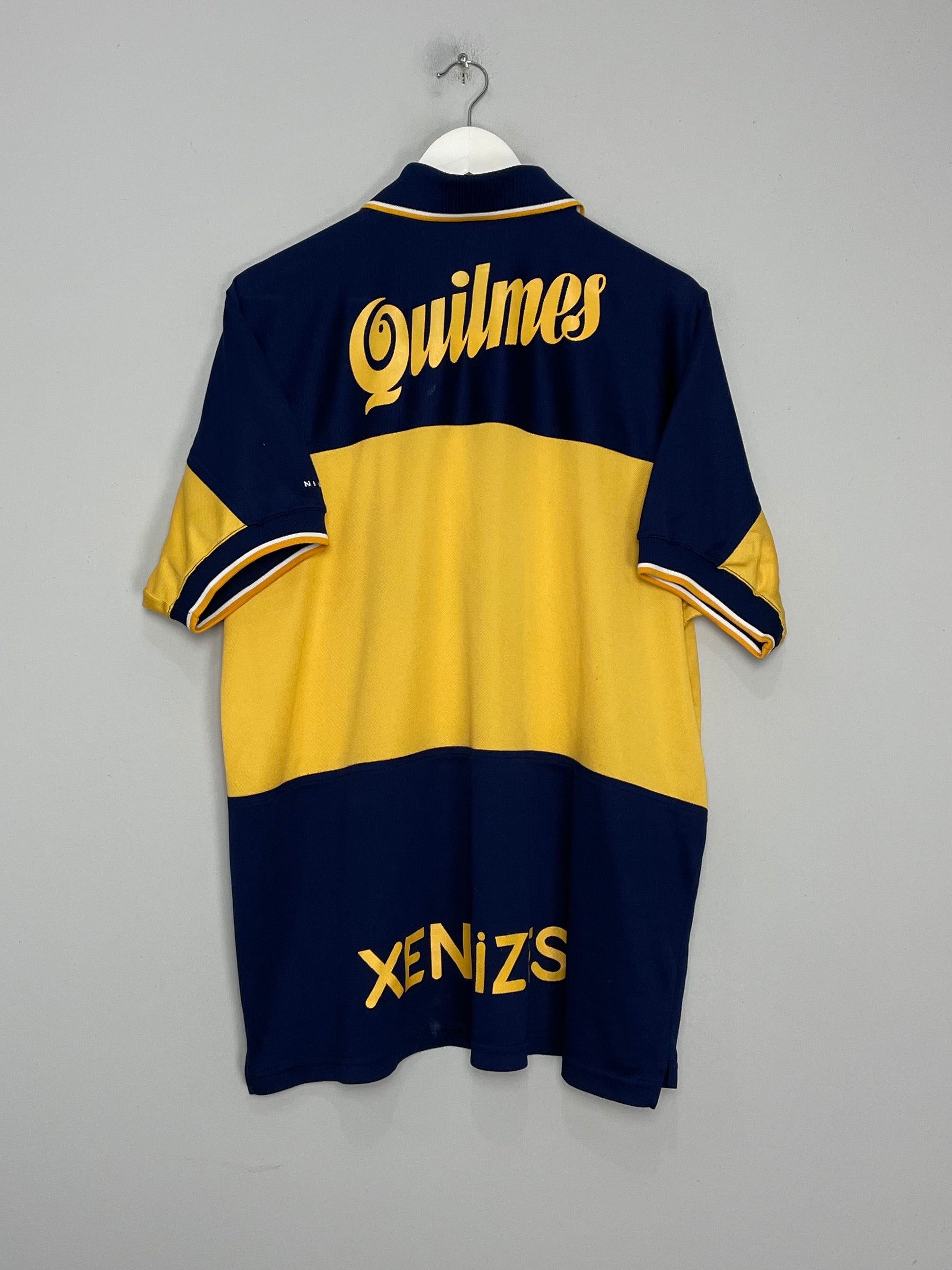 Shop 1998/00 BOCA JUNIORS HOME SHIRT (XL) NIKE, classic football shirts, vintage football shirts & retro soccer jerseys at Cult Kits