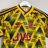 Shop 1991/93 ARSENAL AWAY SHIRT (S) ADIDAS, classic football shirts, vintage football shirts & retro soccer jerseys at Cult Kits