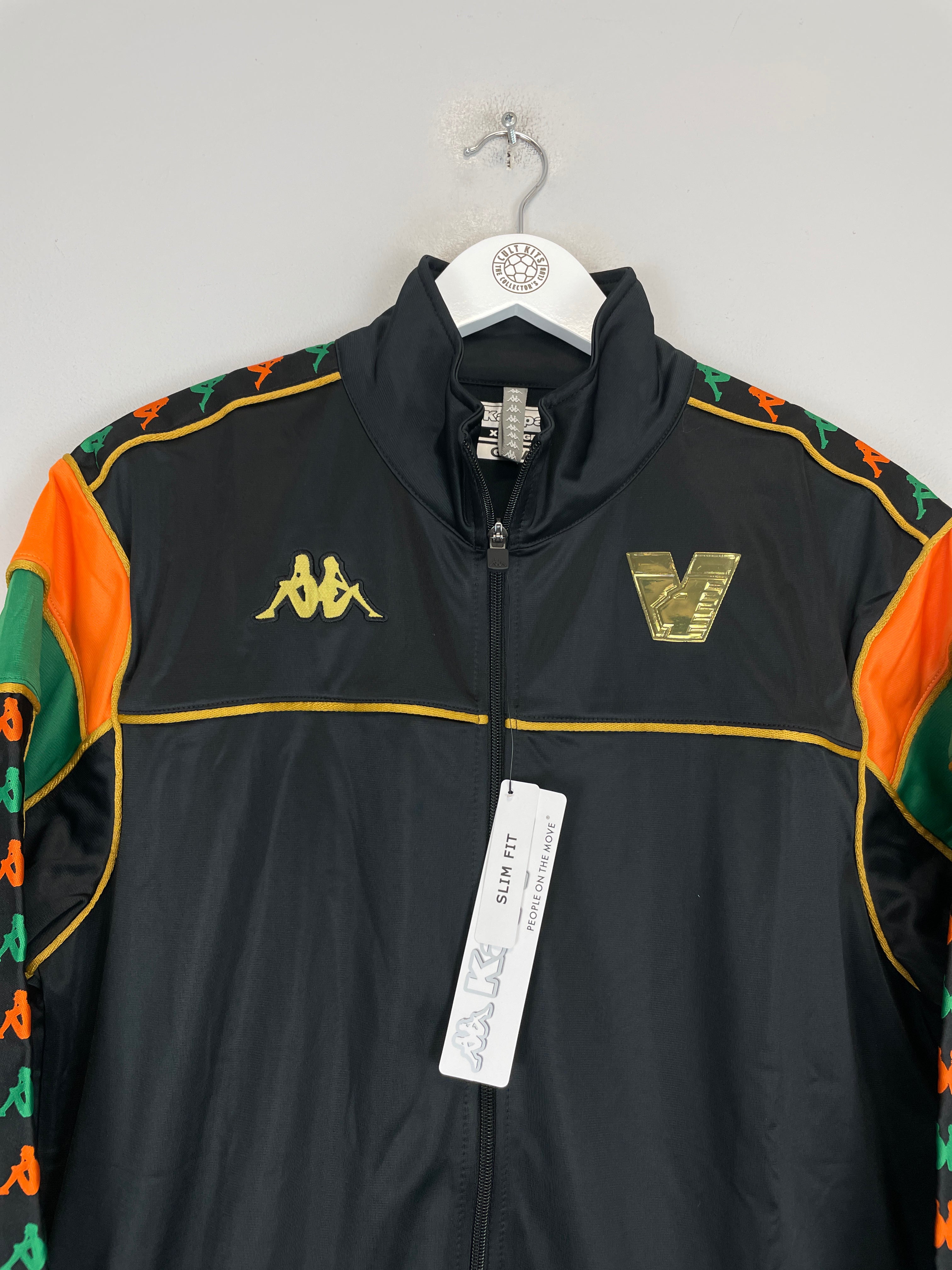 Shop 2022/23 VENEZIA *BNWT* TRACK JACKET (XL) KAPPA, classic football shirts, vintage football shirts & retro soccer jerseys at Cult Kits