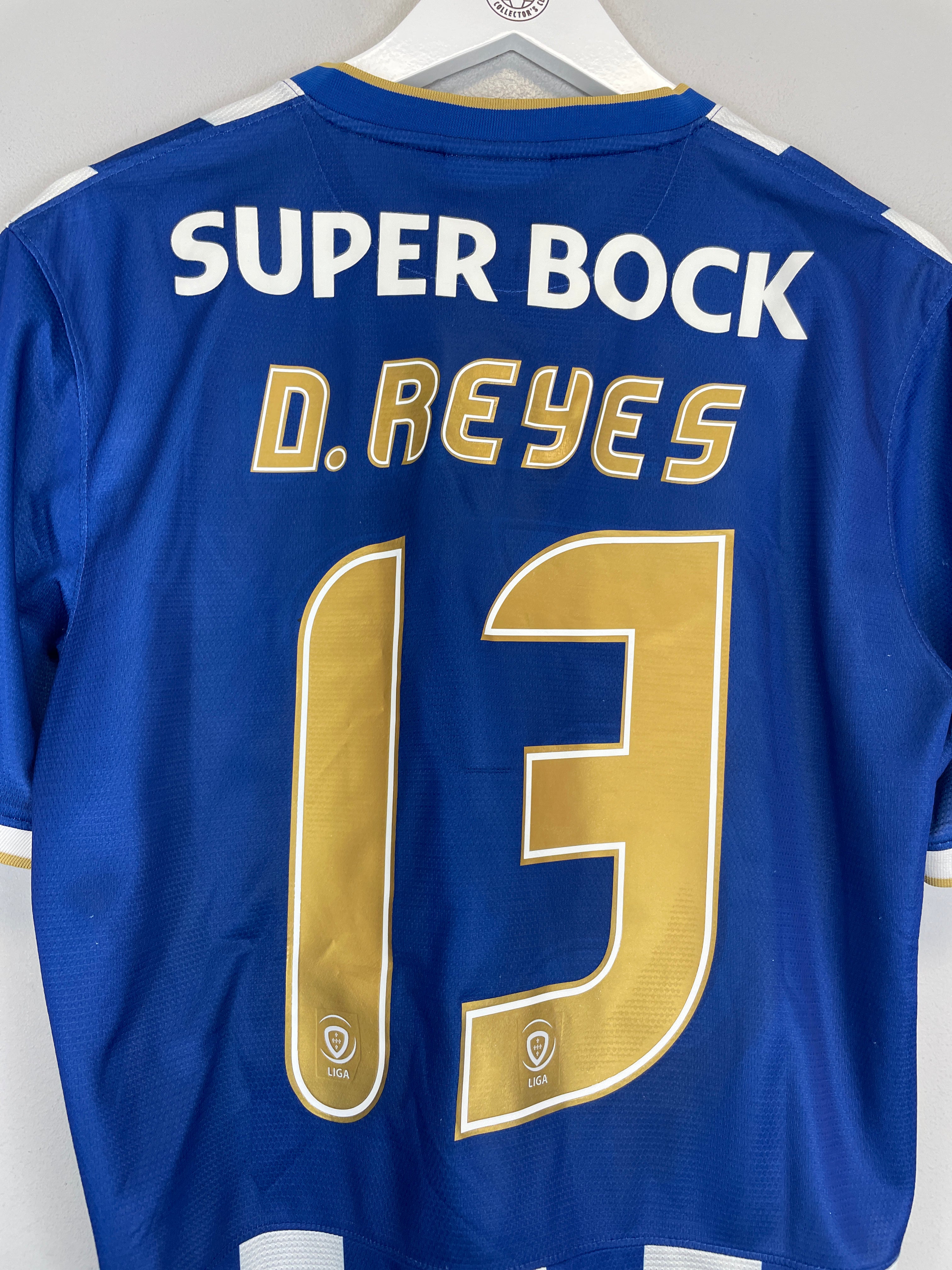Shop 2013/14 PORTO D.REYES #13 HOME SHIRT (M) NIKE, classic football shirts, vintage football shirts & retro soccer jerseys at Cult Kits