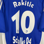 Shop 2008/10 SCHALKE RAKITIC #10 HOME SHIRT (L) ADIDAS, classic football shirts, vintage football shirts & retro soccer jerseys at Cult Kits