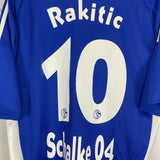 Shop 2008/10 SCHALKE RAKITIC #10 HOME SHIRT (L) ADIDAS, classic football shirts, vintage football shirts & retro soccer jerseys at Cult Kits