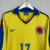 2000 COLOMBIA #17 HOME SHIRT (XL) REEBOK