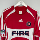 2006/07 CHICAGO FIRE BLANCO #10 HOME SHIRT (L) ADIDAS
