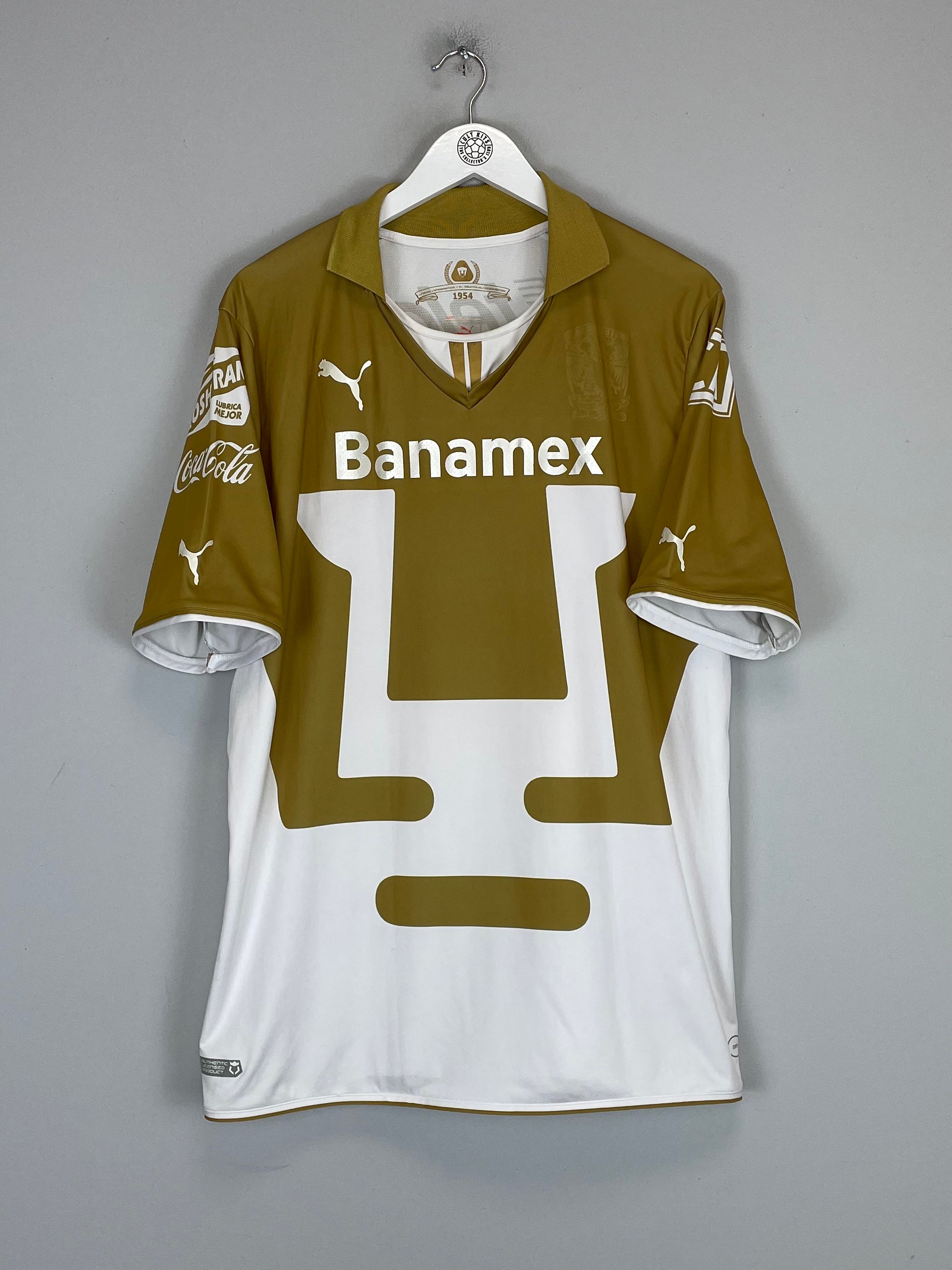 Shop 2013/14 UNAM PUMAS #15 HOME SHIRT (XXL) PUMA, classic football shirts, vintage football shirts & retro soccer jerseys at Cult Kits