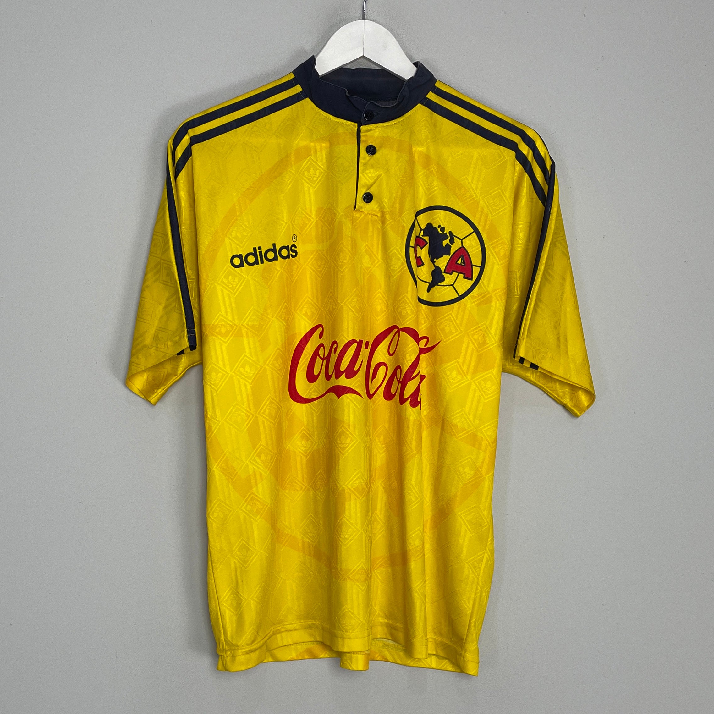 Shop 1996/99 CLUB AMERICA HOME SHIRT (L) ADIDAS, classic football shirts, vintage football shirts & retro soccer jerseys at Cult Kits