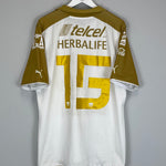 Shop 2013/14 UNAM PUMAS #15 HOME SHIRT (XXL) PUMA, classic football shirts, vintage football shirts & retro soccer jerseys at Cult Kits