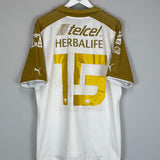 Shop 2013/14 UNAM PUMAS #15 HOME SHIRT (XXL) PUMA, classic football shirts, vintage football shirts & retro soccer jerseys at Cult Kits