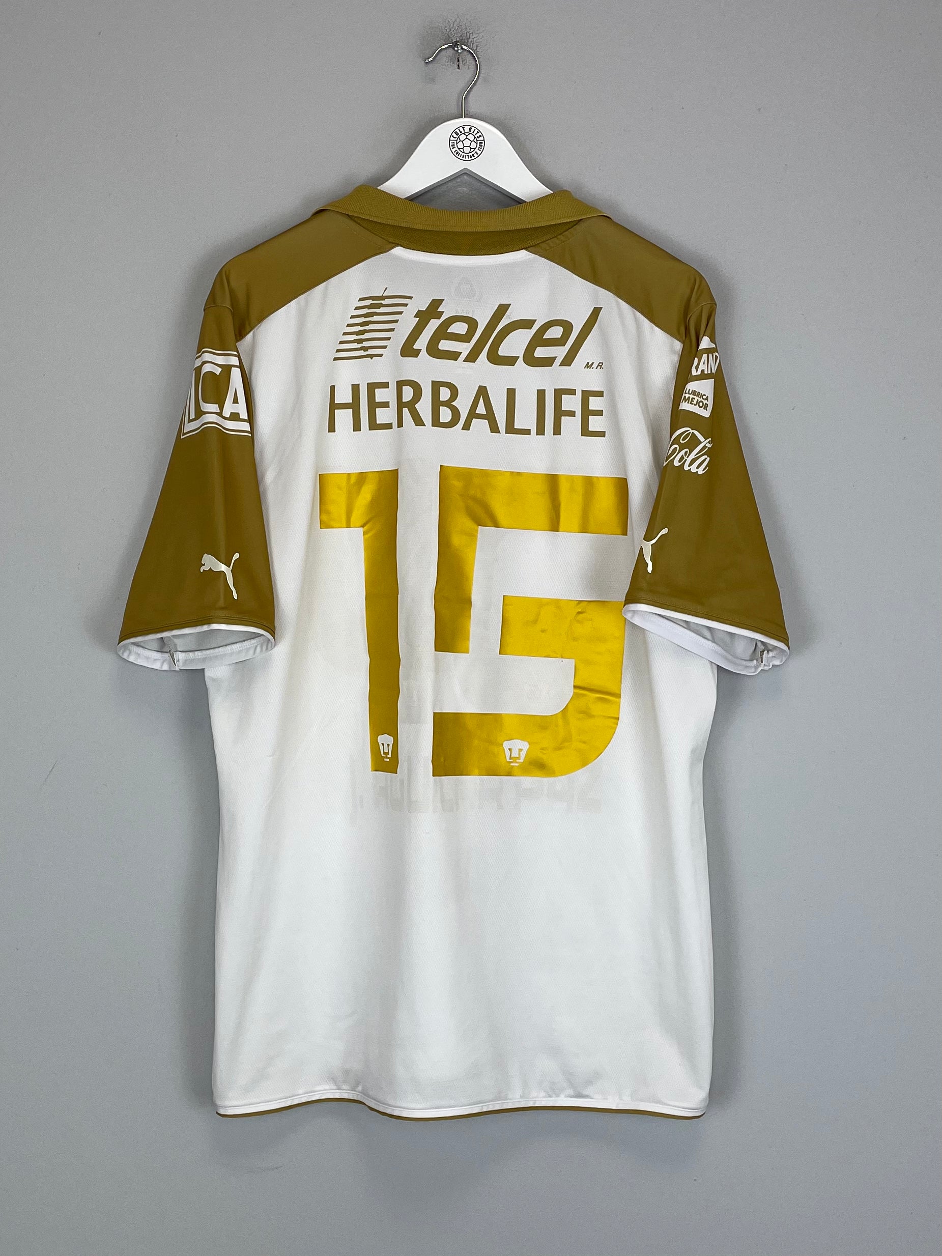 Shop 2013/14 UNAM PUMAS #15 HOME SHIRT (XXL) PUMA, classic football shirts, vintage football shirts & retro soccer jerseys at Cult Kits
